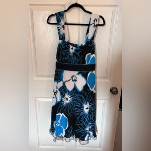 Addition Elle black, turquoise & white summer dress.